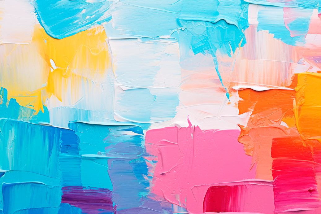 Abstracto pinceladas colores pastel
