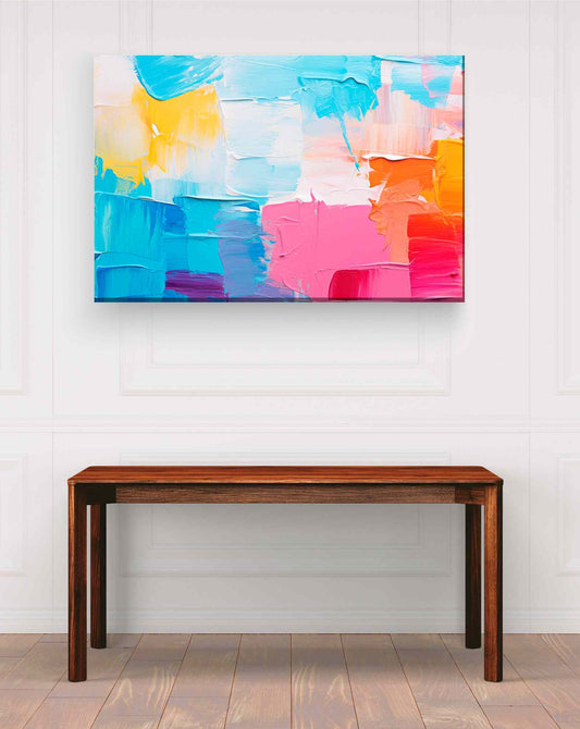 Abstracto pinceladas colores pastel