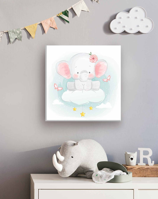 Bebé elefante nube