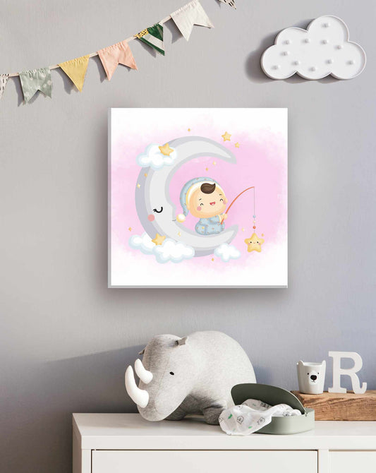 Bebé luna rosa