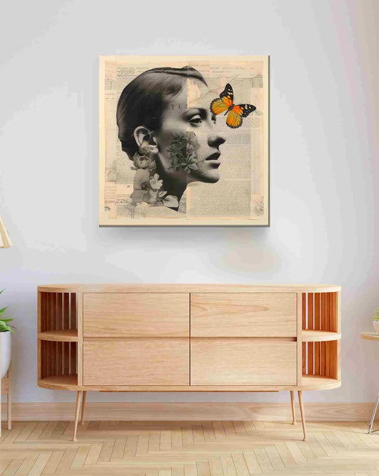 Cara mariposa