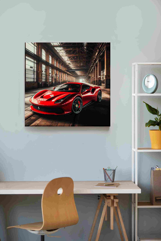 Ferrari rojo