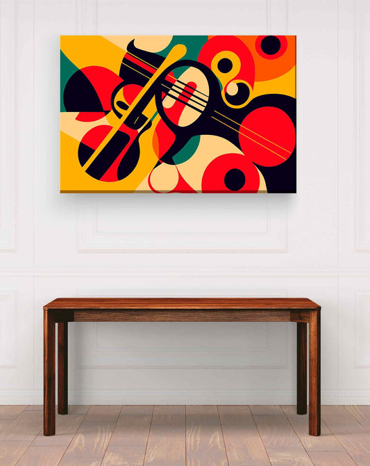 Guitarra abstracta